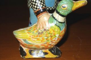 Excellent 1930s Marx Joe Penner Wana Buy A Duck Wind Up Tin Toy w All