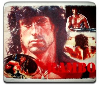 Rambo Mouse Pad First Blood Stallone Rocky Balboa John
