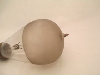 Vintage Hand Blown Clear Frosted Light Bulb Non Blown EXC Cond 5 Long