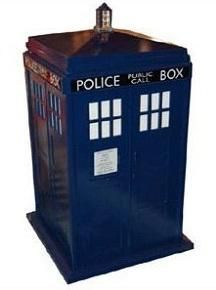 Doctor Who Light Sound Tardis Cookie Jar