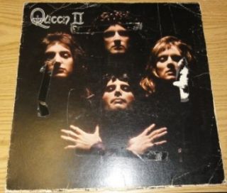 Autographs of Freddie Mercury John Deacon Roger Taylor on Queen II LP