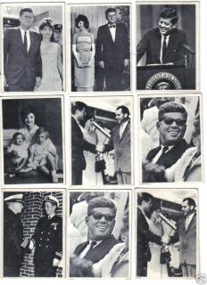 1960s Topps John F Kennedy Cards