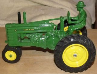 John Deere A Tractor w Farmer 40th Anniversary Ertl Commemorative