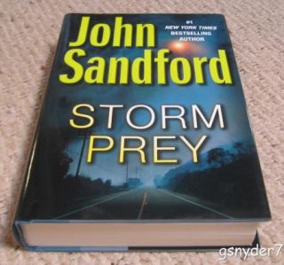 Storm Prey by John Sandford 1st Edition Hardcover DJ 2010 0399156496