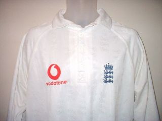 England Cricket Shirt Jersey Test Promo Asics BNWT XXL  