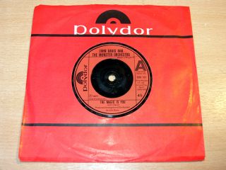 John Davis Monster Orchestra The Magic Is You 1977 7" Single EX  