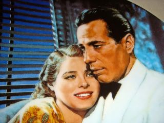 Humphrey Bogart Casablanca Loved Each Other Once Plate  