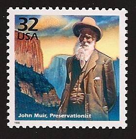John Muir Preservationist Naturalist US Stamp MINT NH  