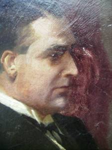 Important American 1920's Society Gentleman Portrait  