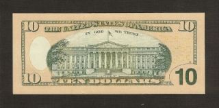 US Currency 2004A★ $10 ★star★ Note Old Paper Money Gem  