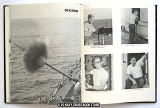 USS John McCain DDG 36 Westpac Cruise Book 1972  