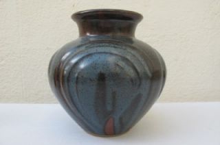 Nick Rees Muchelney Studio Pottery Stoneware Vase John Leach Pottery  