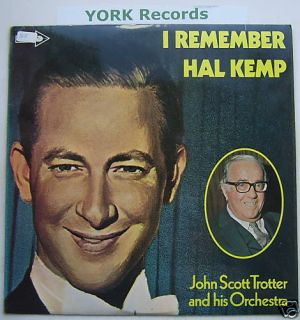 John Scott Trotter I Remember Hal Kemp EX LP Record  