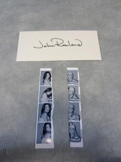 DESPERATE HOUSEWIVES GABRIELLE SOLIS JOHN ROWLAND PHOTO BOOTH PICTURES LETTER  