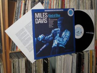 MILES DAVIS Kind Of Blue Columbia LP john coltrane bill evans insert  