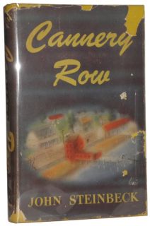 John Steinbeck Cannery Row HCDJ 1st 1945 NR  