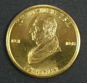 John Tyler Coin Token 10th President  