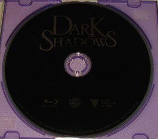 Dark Shadows Blu ray 2012 JOHNNY DEPP movie comes in Jewel Case  