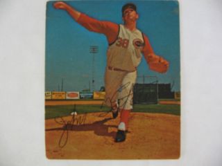 Vintage MLB John Phillips Tsitorus Card Compliments of Kahn'S  