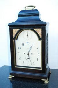 George III Double Fusee Verge Bracket Clock Clock John Penistan Horncastle TLC  