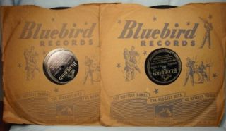 Five 78 RPM Bluebird Records Glenn Miller Others O  