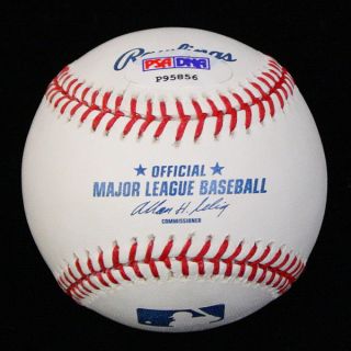 Johnny Damon Signed Autographed OML Baseball Ball PSA DNA P95856  