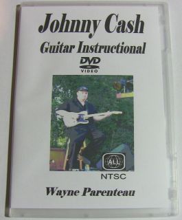 Learn Johnny Cash Country Guitar Lessons techniques DVD Tab  