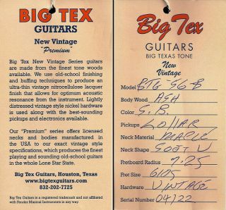 Big Tex 56 P Bass Precision 2 Tone Sunburst finish  