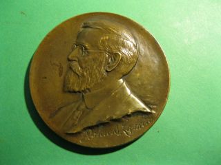 1925 John Larkin Soap Retailer Medal Brass Bronze Paperweight by Whitehead Hoag  
