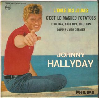 Johnny Hallyday L'Idole Des Jeunes French EP  