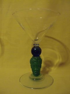 Collectible Richard Jolley Martini Glass  
