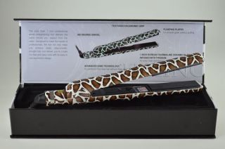 Jose Eber 1 Pro Series Hair Styling Flat Iron Tourmaline Giraffe  