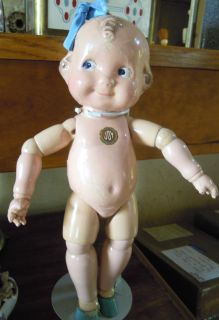 RARE Joseph Kallus Joy Wood Compo Doll Caméo Doll 1932 U s A  