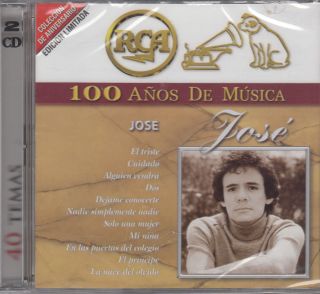 Jose Jose CD New 100 Anos de Musica Album Con 40 Canciones  