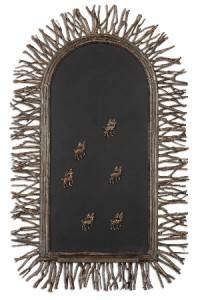 Uttermost Josiah Chalkboard Magnetic and Framed with Real Branches  