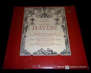Franz Joseph Haydn Chamber Concertos Classical Vinyl LP Mercury MG 50396 SEALED  