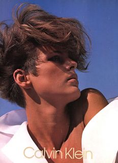 1985 Calvin Klein CK Weber Josie Borain 9pg Magazine Ad  