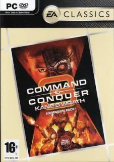 Command Conquer Kane's Wrath PC DVD SEALED New 014633153583  