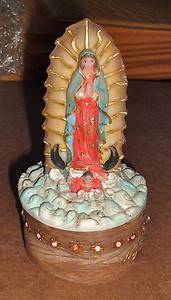 Our Lady of Guadalupe Rosary Keepsake Box Catholic New 6in Mexico Juan Diego  