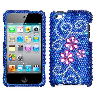 Bling Diamante Hard SnapOn Cover Case for Apple iPod Touch 4 4th Juicy  