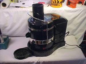 JACK LALANNES POWER JUICER BLACK EXC CONDITION WO RKS PERFECTLY CL 003AP  