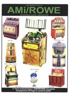 Dr Know It Alls AMI Rowe Jukebox Reference Book Vintage  