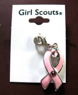 CHARM Girl Scouts Studio 2B IN THE PINK Cadettes Seniors RARE Breast