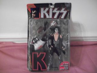 MCFARLAND TOYS 1997 ULTRA ACTION FIGURES GENE SIMMONS AX BASS & WINGED