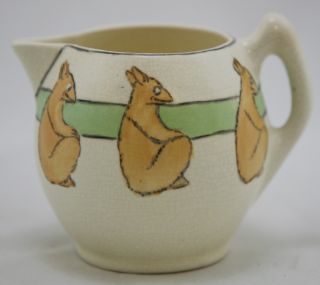 Roseville Juvenile Bears 3 75 Classic Milk Pitcher with 4 Bears
