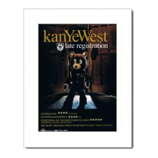 Kanye West Late Registration Matted Mini Poster