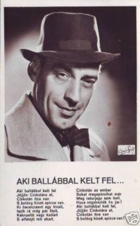 Art Postcard Hungarian Actor Latabar Kalman 87171