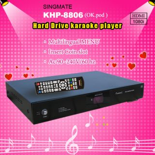 Vietnamese KHP 8806 HDD Digital Karaoke Player No Harddrive
