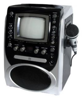 New Portable All in One Karaoke Player Singing Machine w Mic Monitor