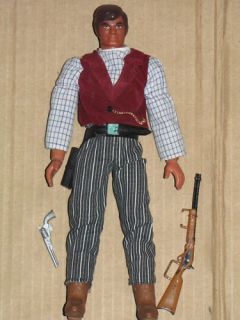 Vintage 70s Big Jim Karl May Telegrapher Banker Doll